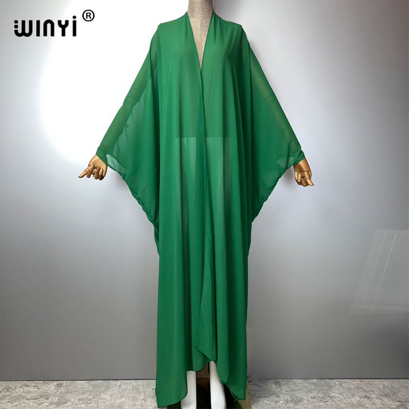 Cover Up Kaftan - WINYI 2025 새로운 기모노 여름 관점