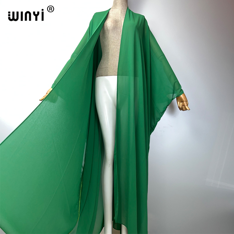 WINYI 2025 새로운 기모노 여름 관점 섹시한 카 - Cover Up Kaftan 리뷰 및 가격