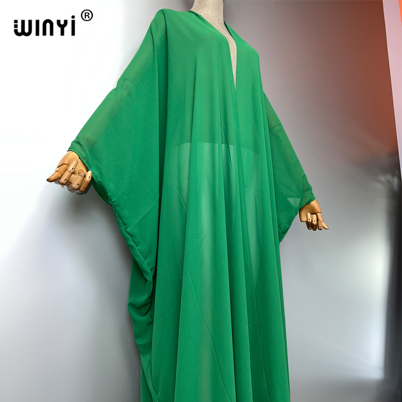 WINYI 2025 새로운 기모노 여름 관점 섹시한 카 - Cover Up Kaftan 리뷰 및 가격
