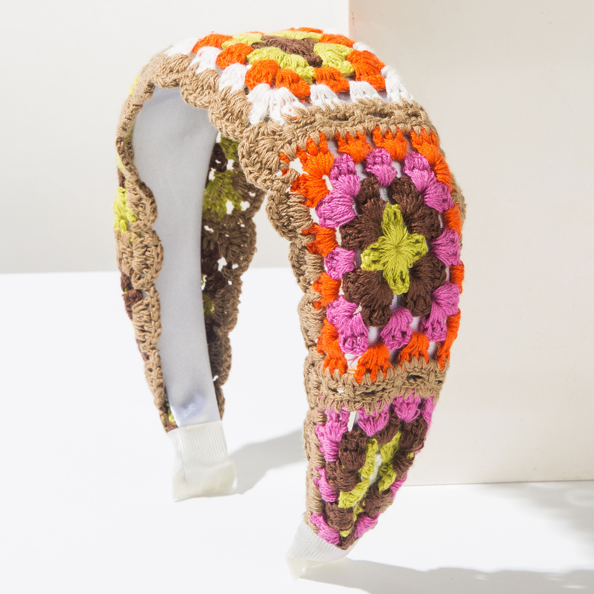 보헤미안 스타일 손뜨개 꽃 머리띠 빈티지 그래니 스퀘어 - Headband Summer Knit 리뷰 및 가격